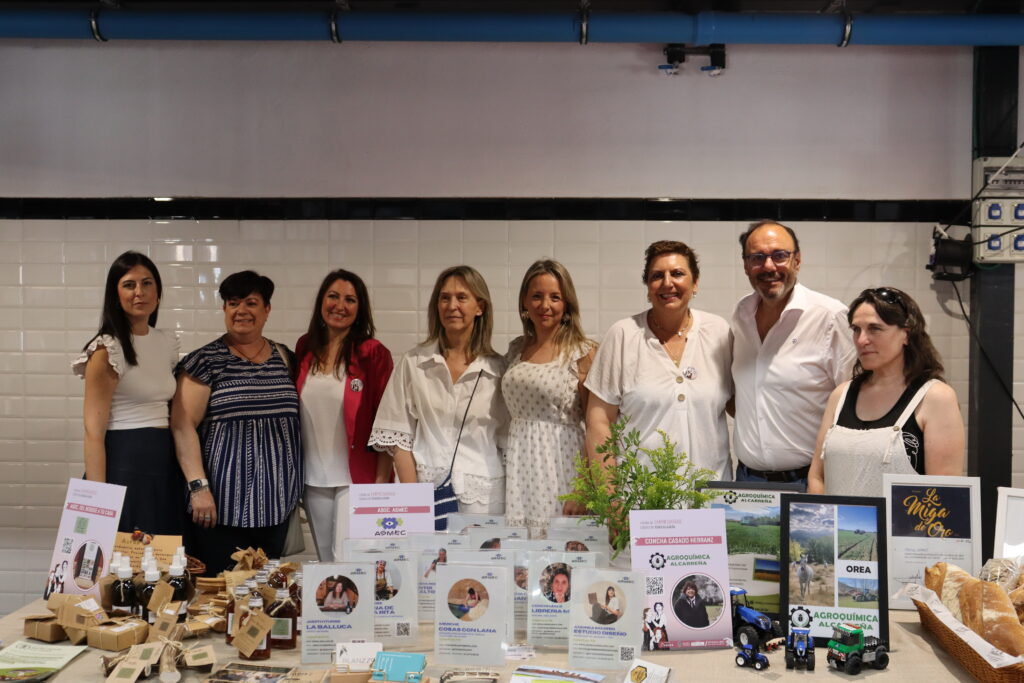 La senadora del PP por Guadalajara, María Patricio, en I Feria de Empresarias Ciudad de Guadalajara
